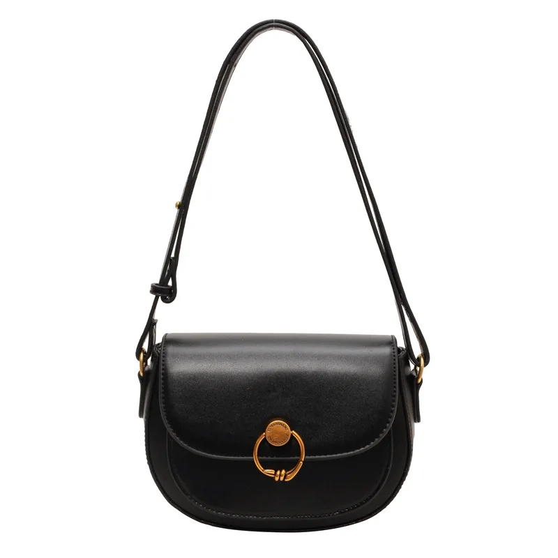 

Net Women's 2023 Autumn New Fashion Shoulder PU Texture Crossbody Red Simple Small Square Bag Genuine Leather Handbags Woman