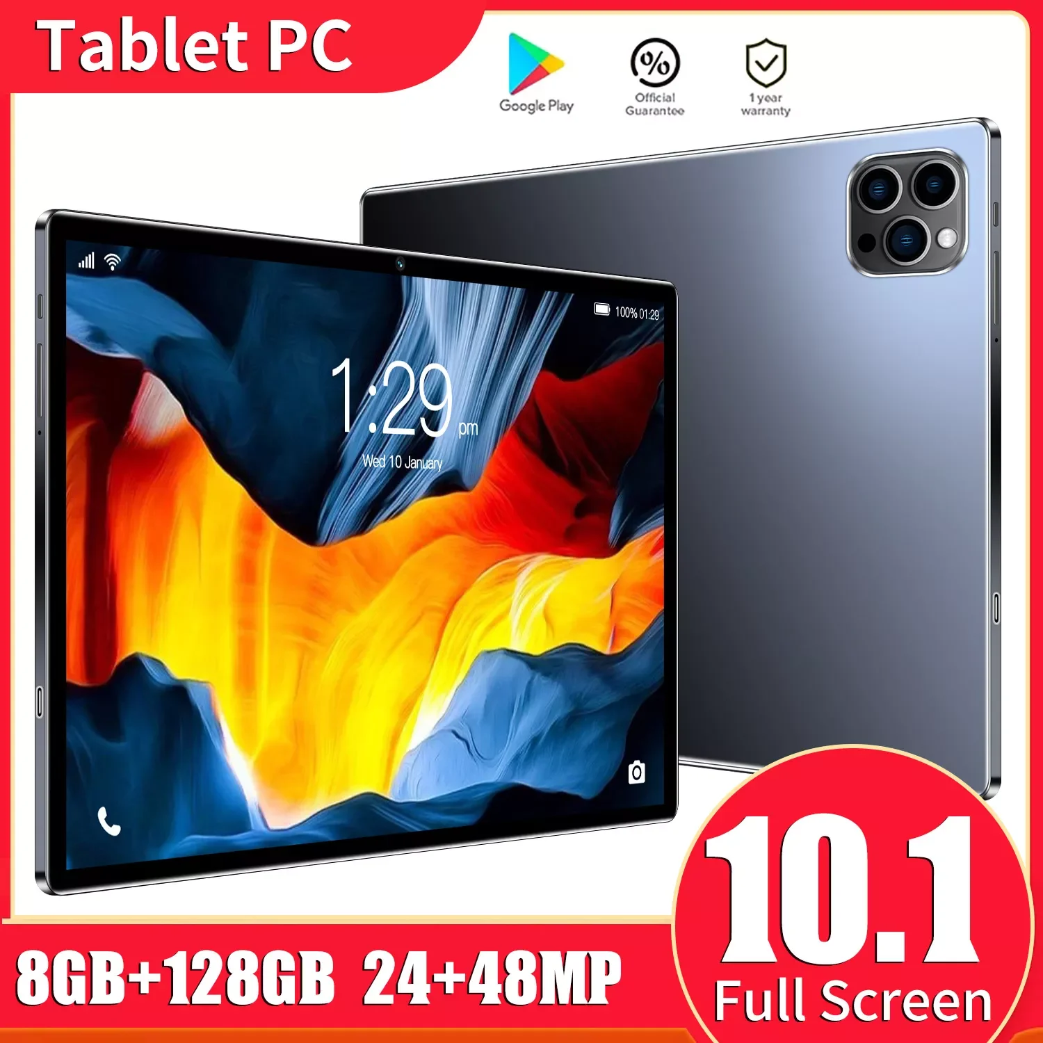 

Global Firmware Tab P11 K11 Pro Pad 10.1 Inch WIFI 2K LCD Screen Snapdragon Octa Core 8GB 128GB Tablet Android 10
