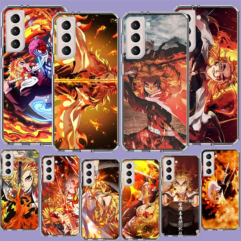 

Demon Slayer Rengoku Kyoujurou Phone Case For Galaxy A14 Samsung A02S A12 A22 A32 A42 A52 A72 A13 A33 A53 A73 5G A03 A03S A23 A3