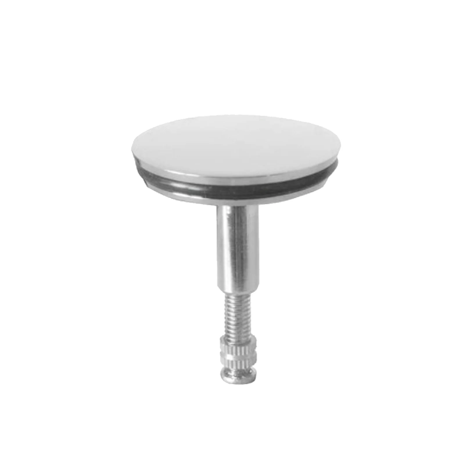 

Push Sink Accessories Universal Bathroom Kitchen Basin Round 43mm 1.7inch Bathtub Chock Plug Easy Install Copper Drain Stopper