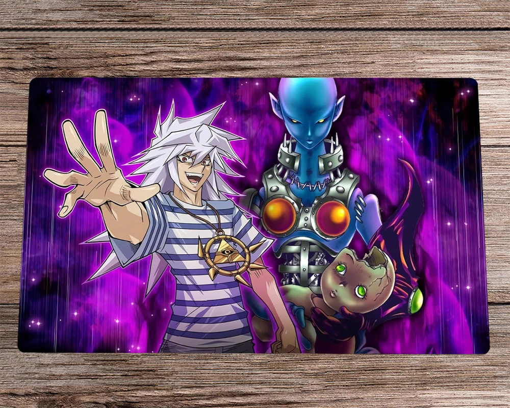 

Игровой коврик YuGiOh Yami Bakura YGO, игровой коврик для торговых карт, игровой коврик для геймпада, игровой коврик для настольных игр, детский и свободный коврик для мыши 60x35 см
