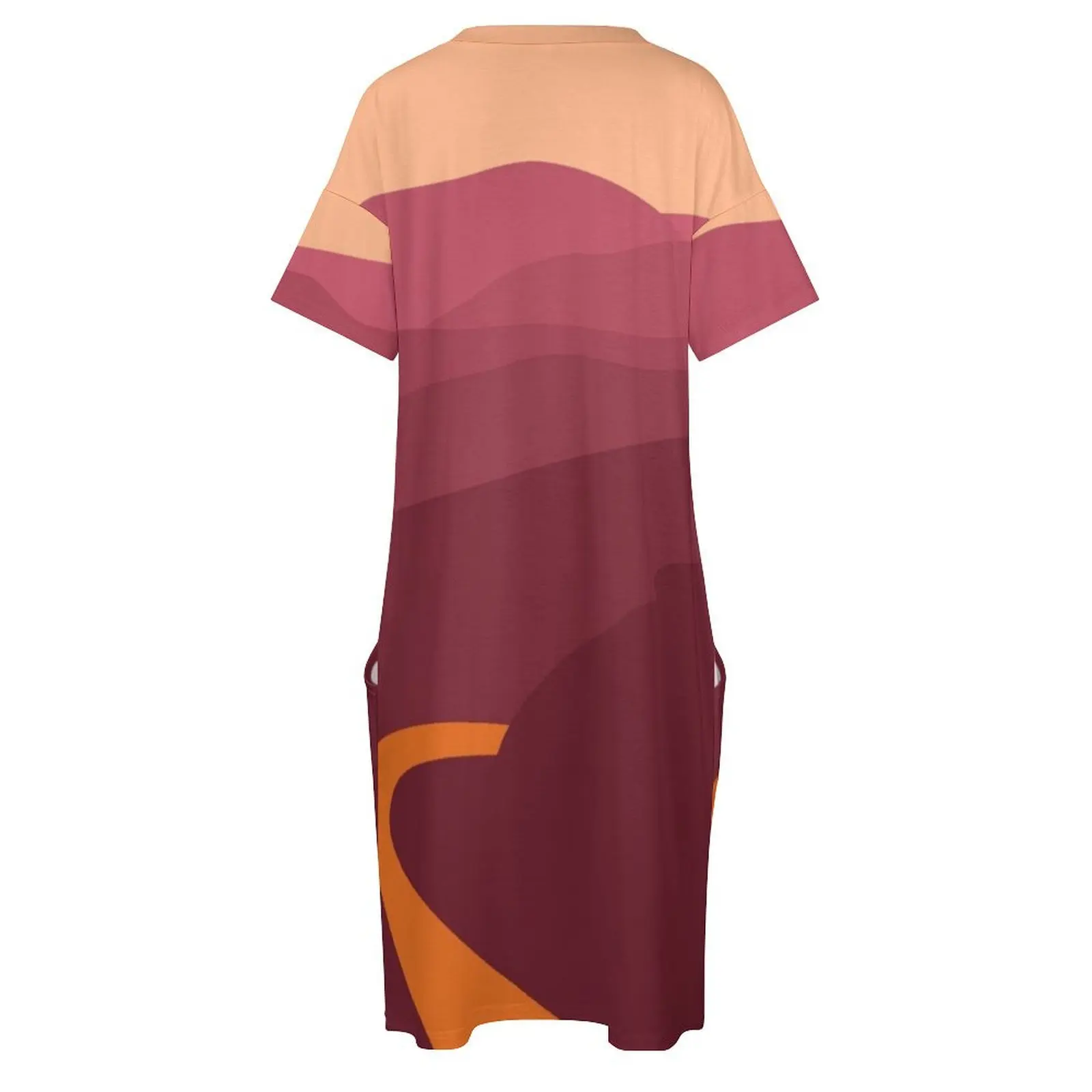 Женское свободное платье Blacksburg Mountain Range из полиэстера