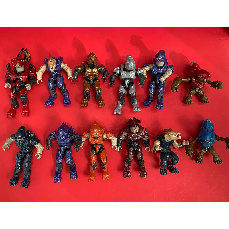 

Экшн-фигурка солдата Mega Bloks Halo, Звездный альянс, Элитный груз, кукла, коллекционная Сборная модель, Подарочные игрушки