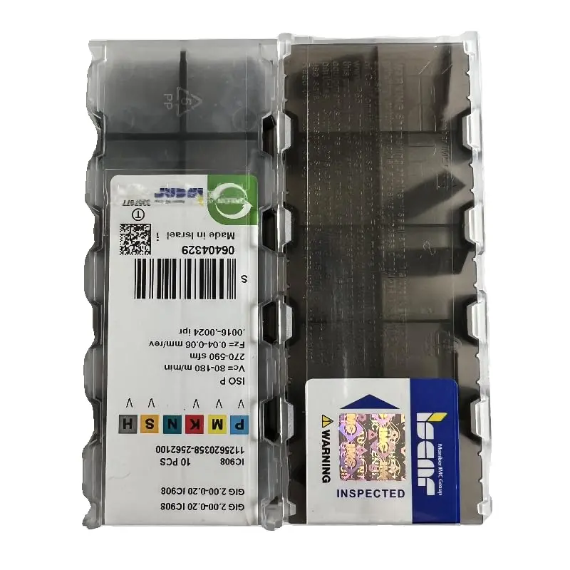 Оригинальное лезвие GIG2.00-0.20 IC908/Карбидное CNC 10 шт.