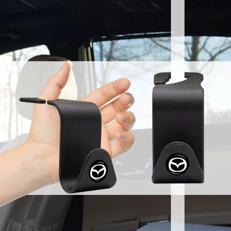 

1/2pcs Car Seat Hook Car Storage Hook Car Headrest Hanger for Mazda 3 6 7 8 ATENZA Axela5 6 323 500 RX7 RX8 CX9 CX30 CX7 CX6 CX5
