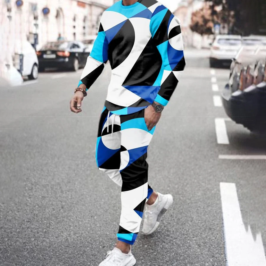 

Summer Male Jogging Sport Tracksuit 3D Print 2-piece Casual Luxury Outfit Loose Suit Streetwear Designer Clothes Animal Fashion