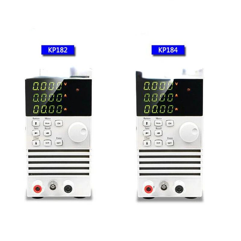 

KP182/KP184 Single Channel Electronic DC Load meter 200W/150V/20A 400W/150V/40A Battery capacity power test aging