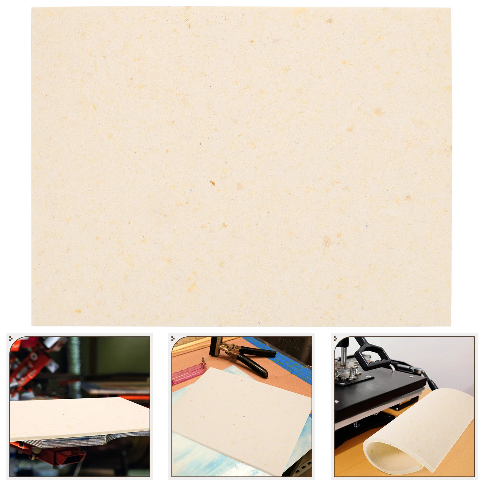 

1 Sheet Professional Heat Press Mat Wear-resistant Insulation Pad Convenient Insulation Mat