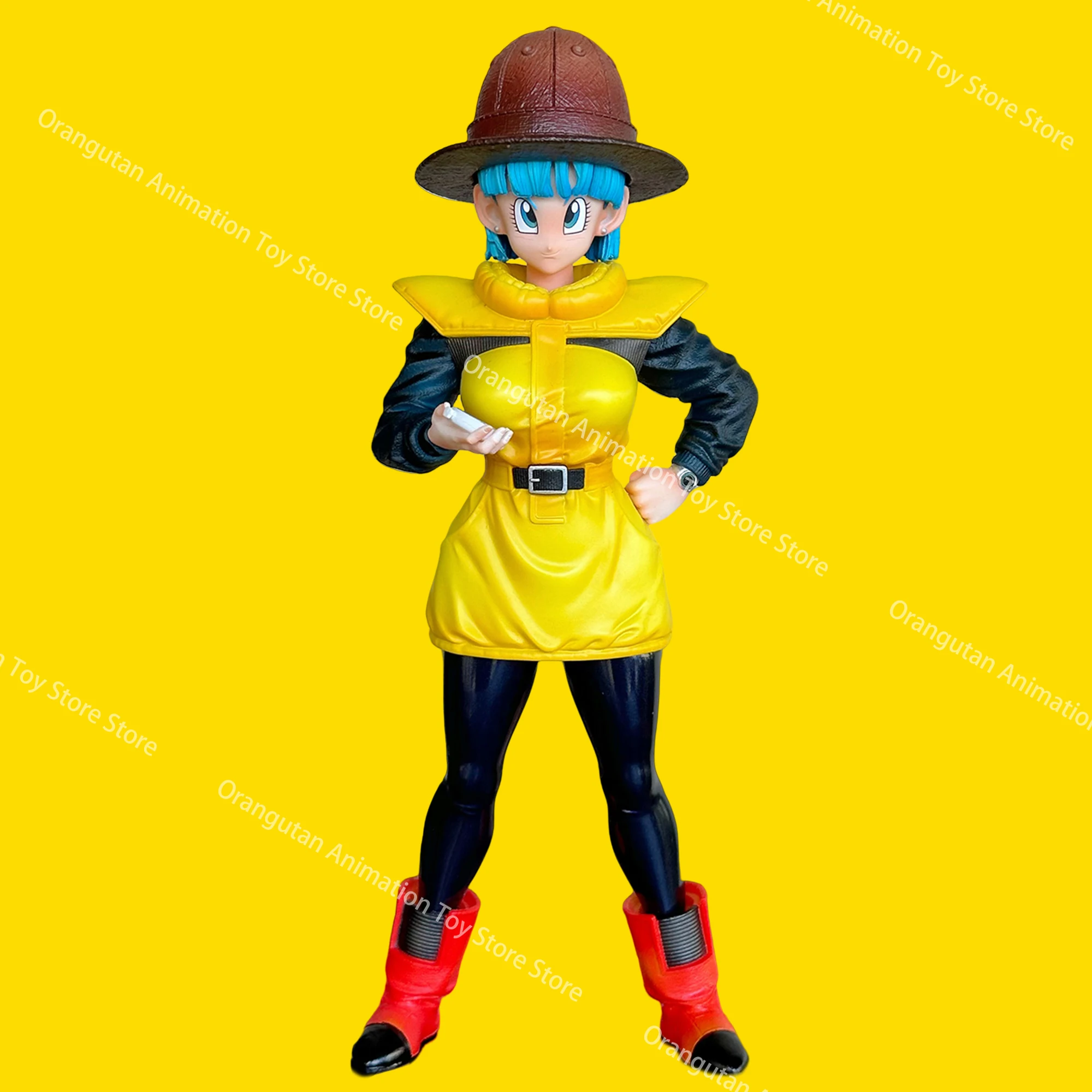 Аниме Dragon Ball Z 23 см Bulma Красивая девушка Подвижная модель Статуя из ПВХ