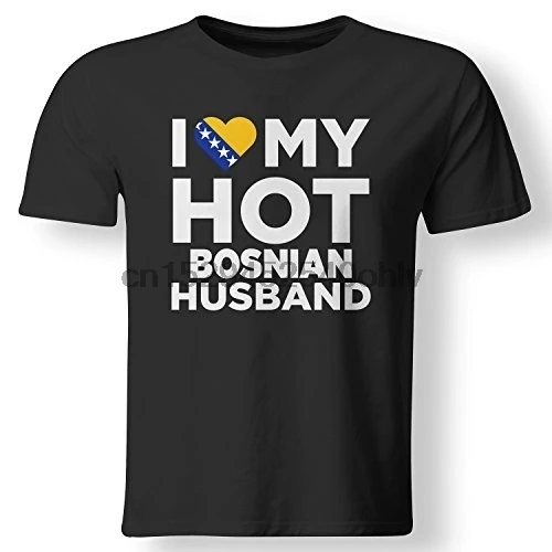 

I Love My Bosnian Husband Bosnia & Herzegovina T Shirt