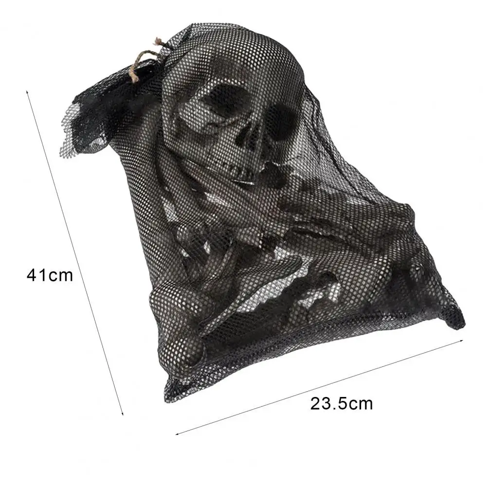 

1 Набор отличные портативные украшения для Хэллоуина, реалистичные имитационные кости в форме ужасных орнаментов, экологически чистые