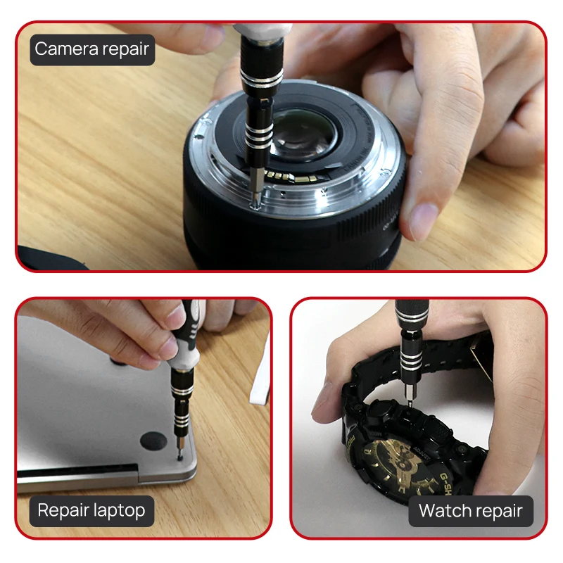 Набор отверток QUK 122/138 в 1 прецизионных Torx Phillips многофункциональный набор ручные