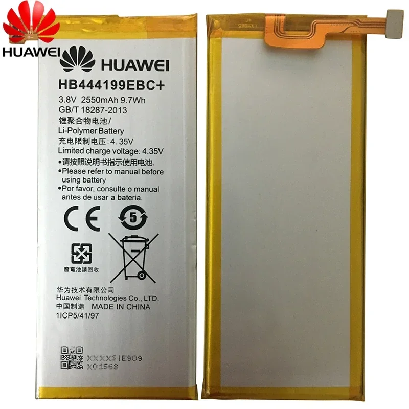 Оригинальный аккумулятор Hua Wei 2550 мАч HB444199EBC для Huawei Honor 4C C8818 CHM- CL00 стандартная фотография (art.: 3920c881e2dfd) - 3920c881e2dfd