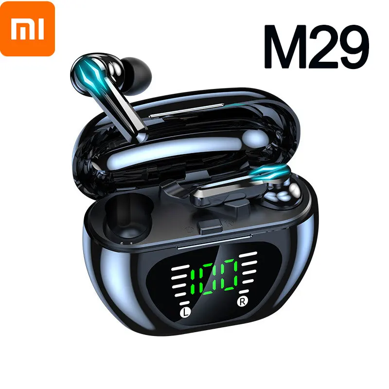 

2000mAH Original Xiaomi Wireless Headset Bluetooth 5.1 Headphones Noise Cancelling Stereo Smart Touch Gamer Earphone LED Display