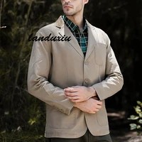 men jacket windbreaker casual jacket coat men 2022 fashion spring autumn new hot outwear stand slim military landuxiu
