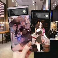 fundas case for google pixel 6pro 6a 6 4a anime covers for google 5a 5g 2 3 4 5 3a xl protection shell soft tpu silicone coque