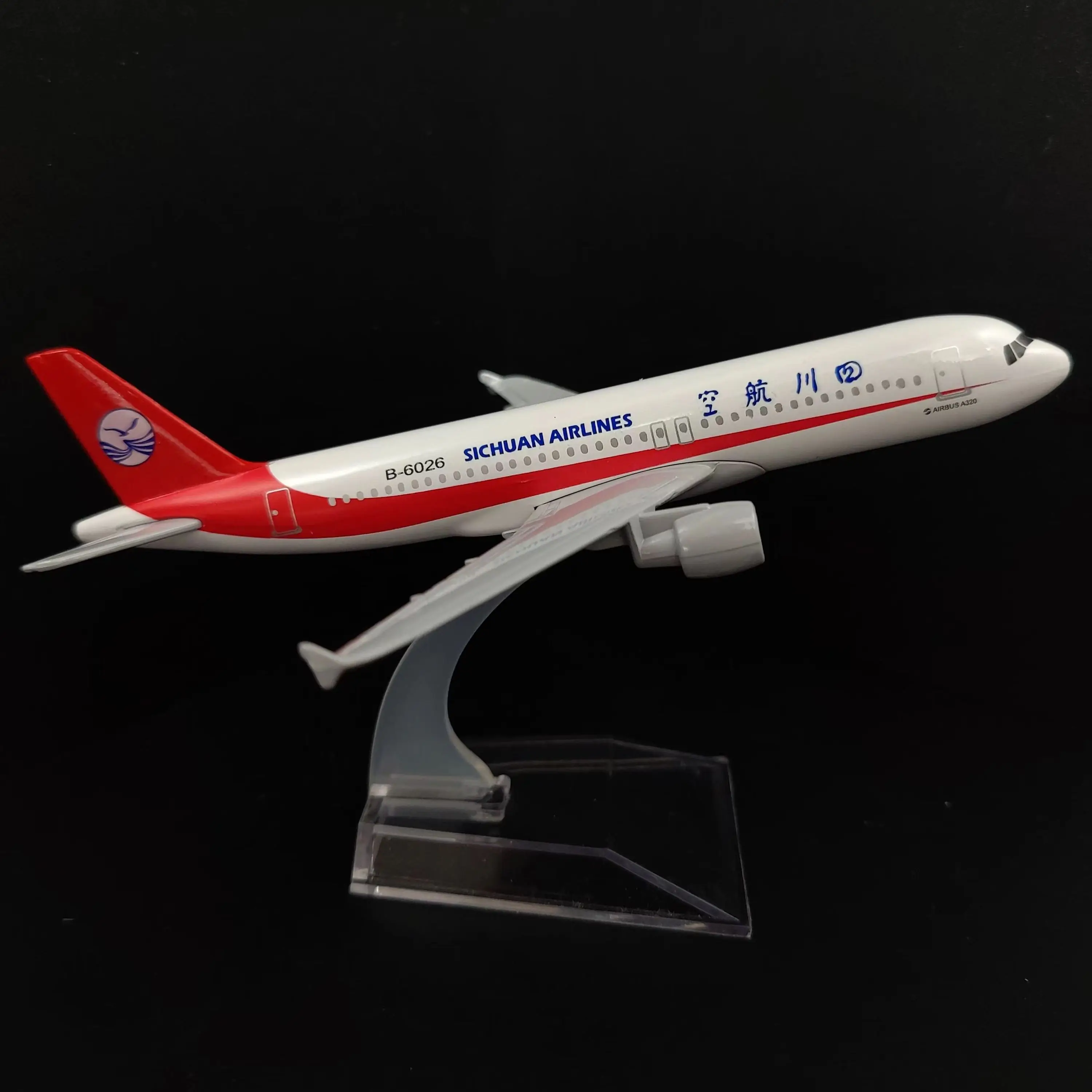 

Scale 1:400 Metal Aviation Replica 15cm CHINA SICHUAN A320 Model Airbus Boeing Aircraft Diecast Miniature Toy for Boy