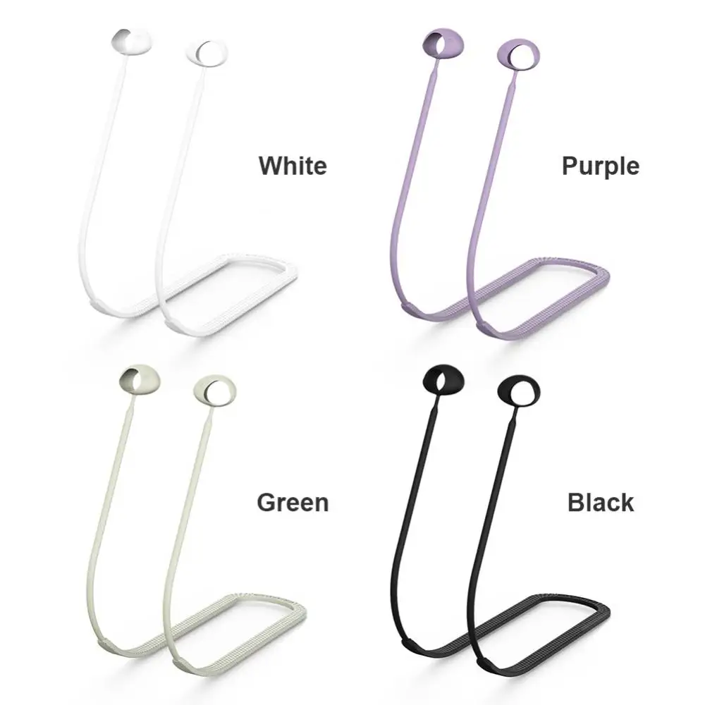

Soft Neck Cord Earphone Rope 80 Cm Wireless Headphone Neck Strap Cord Silicone Sweatproof For Samsung Galaxy Buds