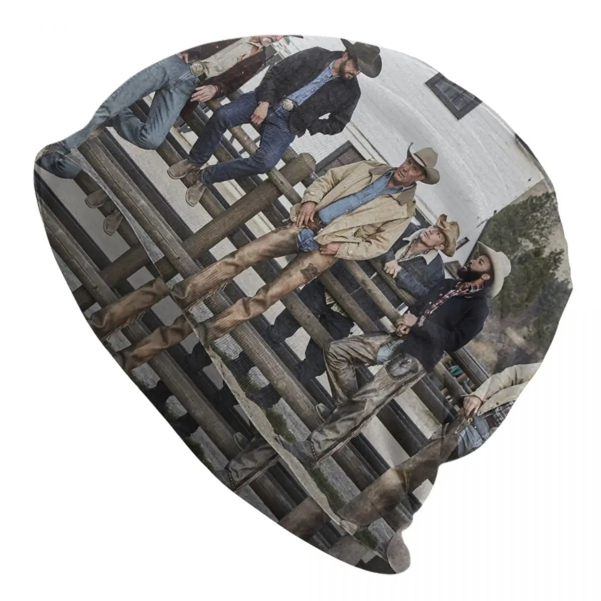 Классические вязаные шапки Yellowstone для ТВ-шоу головные уборы ковбойская уличная