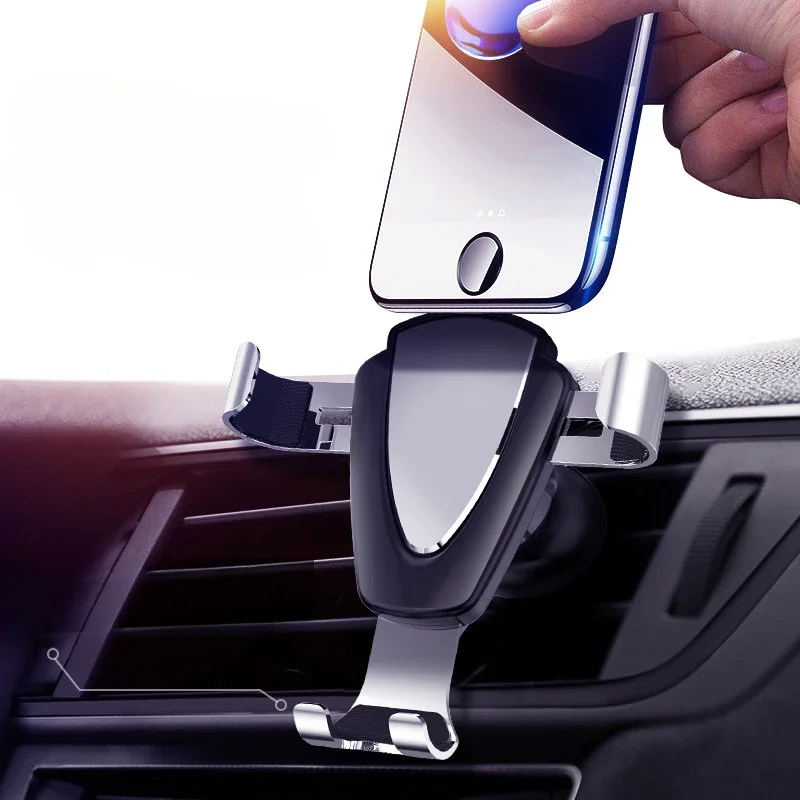 

Universal Gravity Car Air Vent Mount Cradle Holder Stand for iPhone Mobile Cell Phone GPS Handsfree Car Bracket