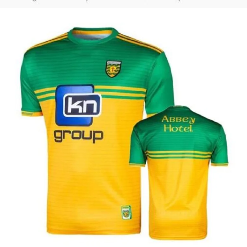 

2021/22 donegal gaa 2 listra casa/longa camisa dos homens Размер: S-5XL