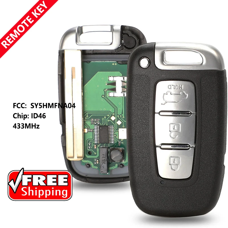

DIYKEY 433 МГц SVI-MDFEU03 Автомобильный дистанционный смарт-ключ для KIA Sportage Sorento Mohave K2 K5 Rio Optima Forte Cerato Cadenza Morning