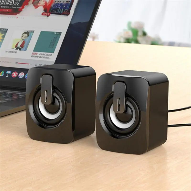 Компьютерные динамики, звуковая коробка для ПК, Hi-Fi стерео микрофон ...