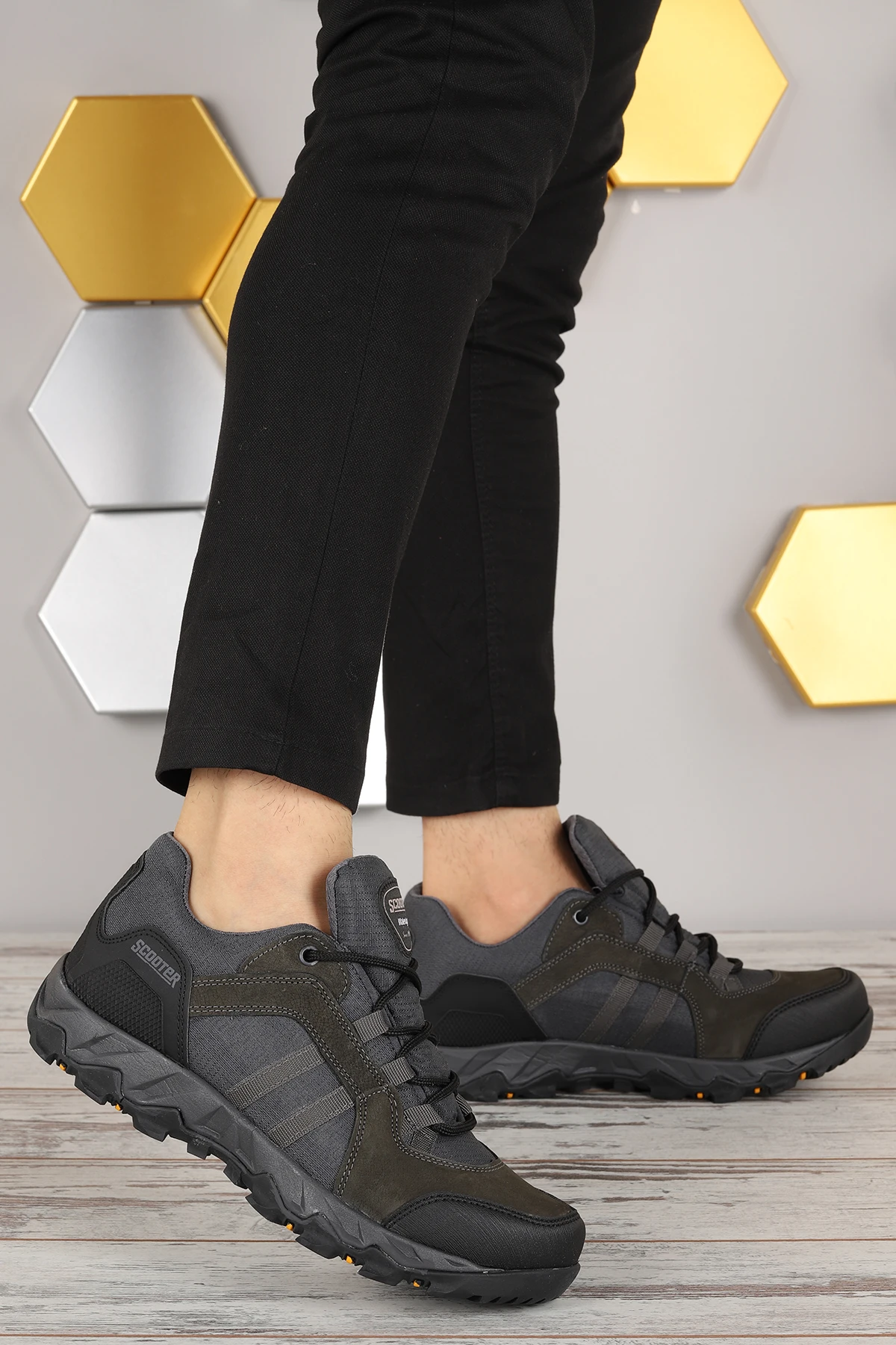 

Скутер M2254 Gear, водонепроницаемая кожаная мужская спортивная обувь