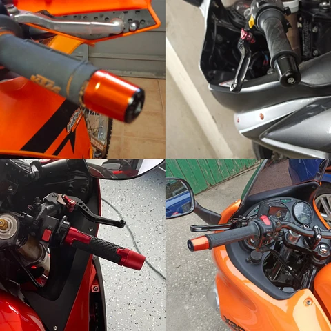 Для SUZUKI GSX-R 600 750 1000 K4 K5 K6 K7 K8 K9 K10 K11 K12 K13 CNC мотоцикл 1/4 "22 мм ручки рукоятка Крышка Торцевая заглушка