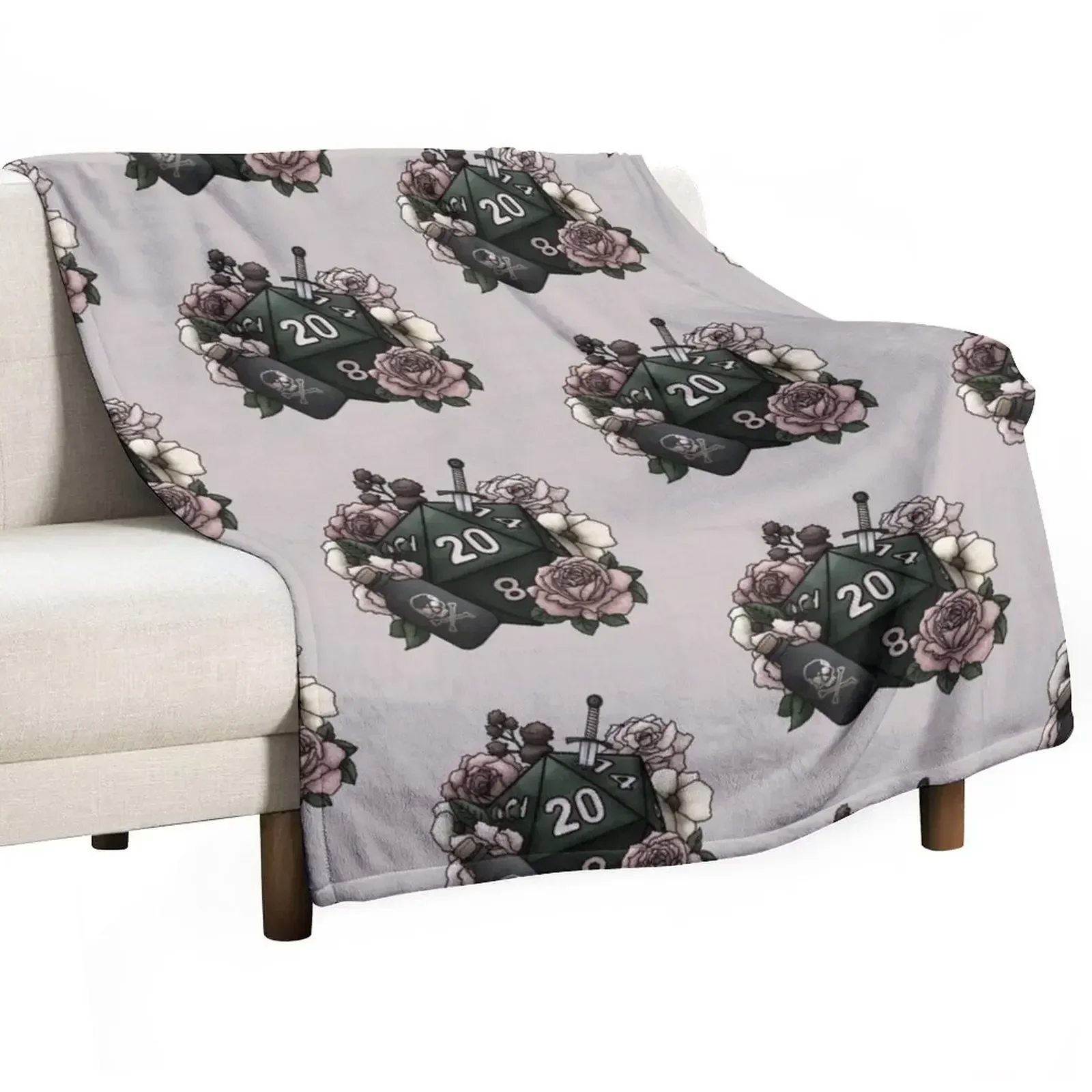 Rogue Class D20 - настольное игровое одеяло с кубиками милые клетчатые тонкие одеяла в