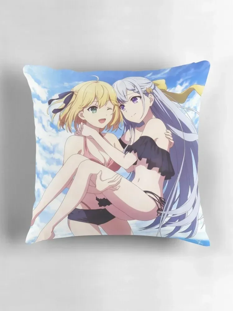 Tensei Oujo to Tensai Reijou no Mahou Kakumei декоративная подушка роскошные аксессуары для дома