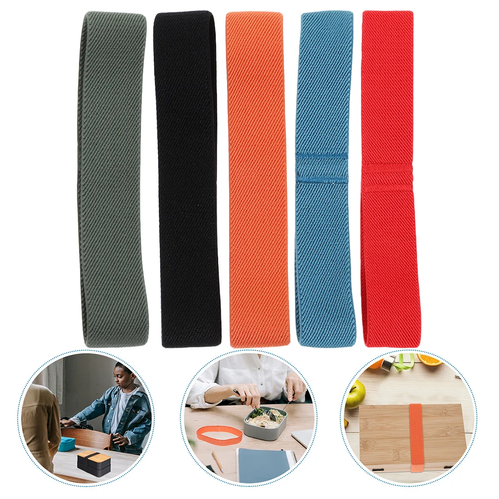 

Bento Box Strap Fixing Band Lunch Container Picnic Lunchbox Elastic Outdoor Straps
