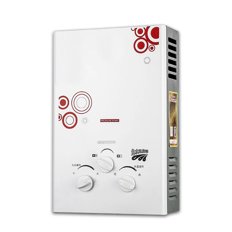Propane Stainless Tankless Wash Shower Boiler Lpg Hot Water Heat