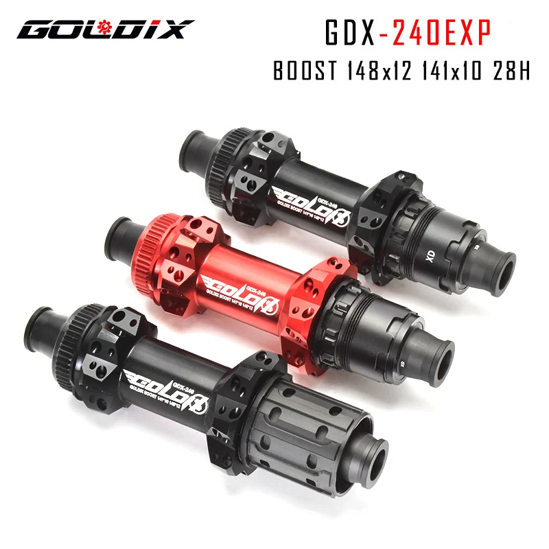 

GOLDIX 240 EXP 180 MTB Bike 28H Naben центральный тормоз дисковый передний 110X15 задний 180x12 мм Ultra светильник MTB Hub