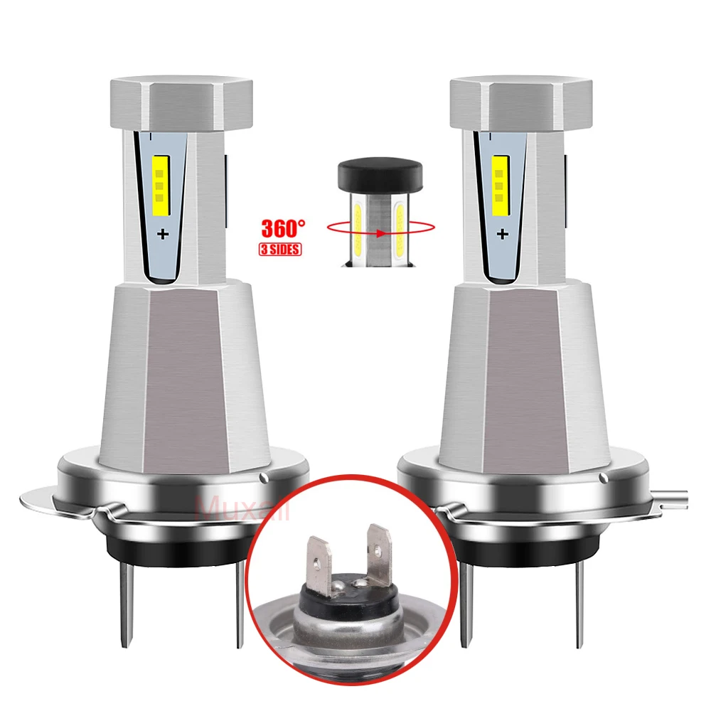 

2 шт., автомобильные лампы H4 H8 H11 H9 120 9005 Hb3 Hb4 12 В