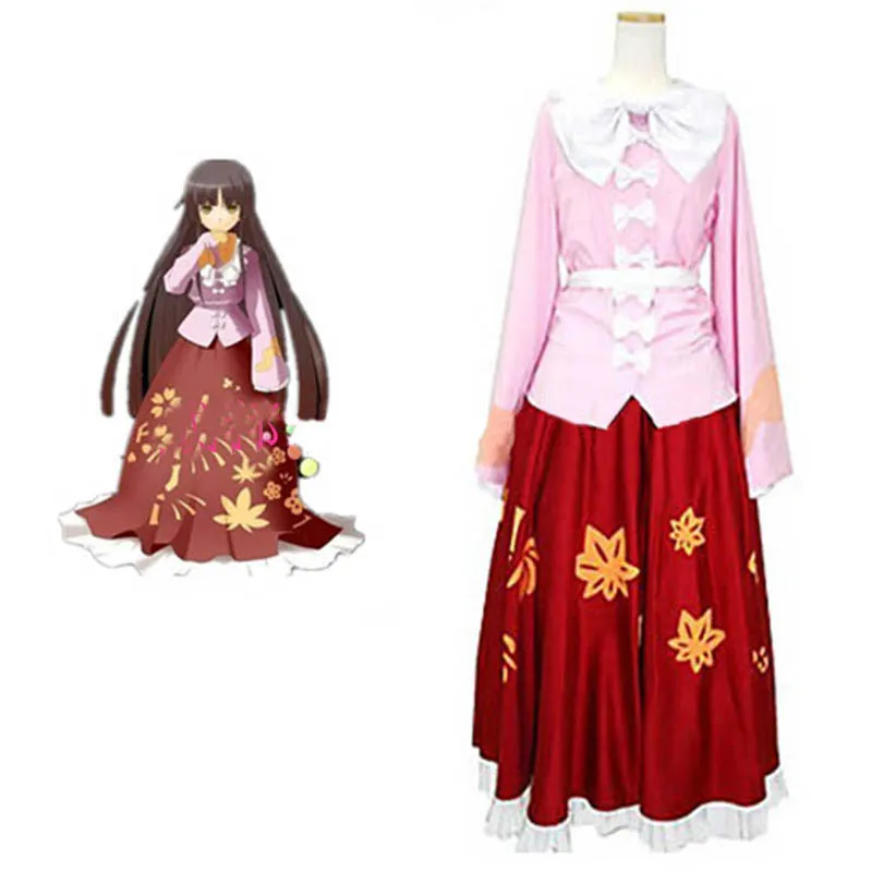 Костюм для косплея Аниме Touhou Project Houraisan Kaguya на заказ