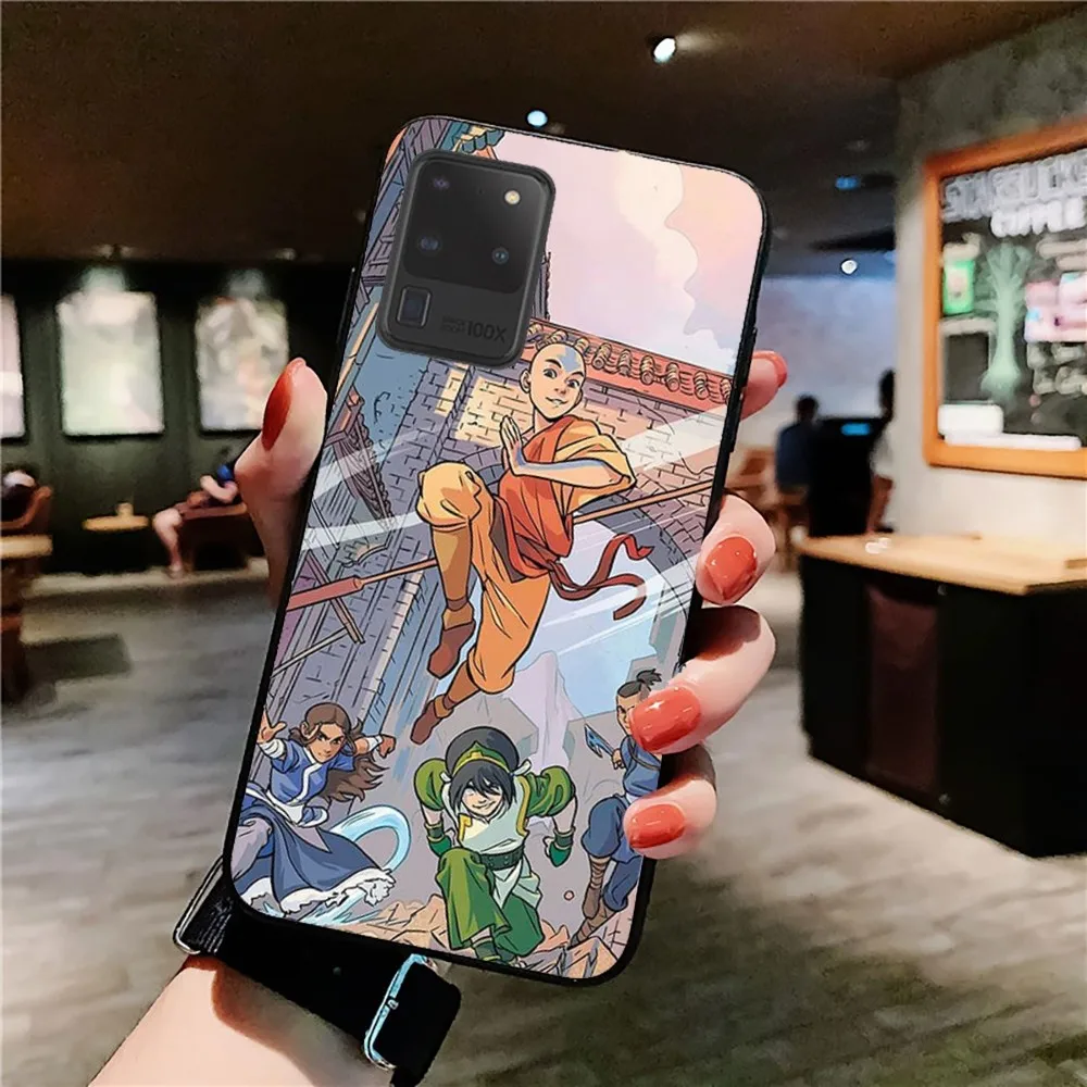 Чехол для телефона с аниме Аватар Airbenderers силиконовый чехол из ПК + ТПУ Samsung S10 20 30 22