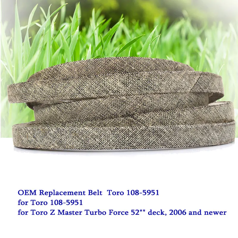 Фото V-BELT изготовлено из кевлара B178 для T/oro Z Master Turbo Force 52 