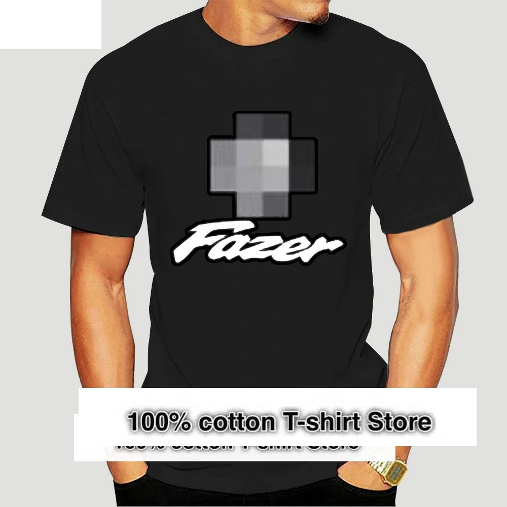 

Новое поступление 2021, модная новинка, мотоциклетная футболка FAZER с японским мотоциклом FZ6, Байкерская футболка с черепом, брендовые Новые фу...