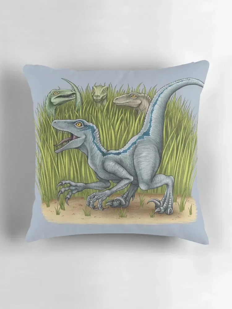 Мир Юрского периода Велоцираптор Пледы Подушки Декор Домашний Предметы Подушка