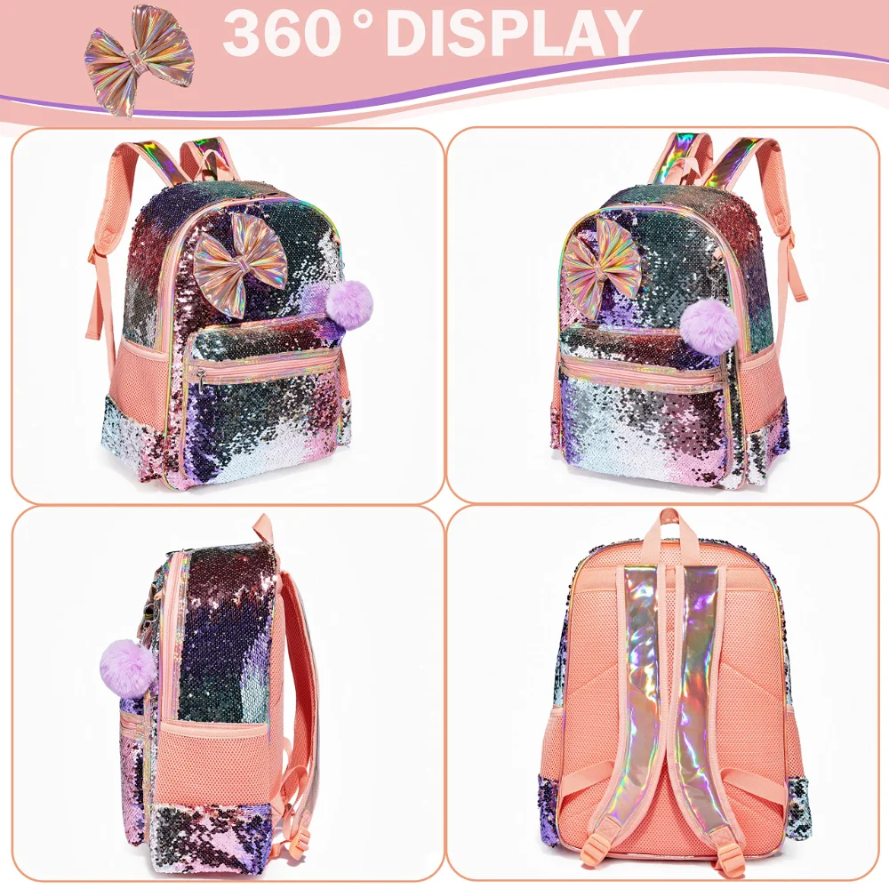Bikab 3 In 1 Kids Bags School Bags  Children School Bags for Girl 16