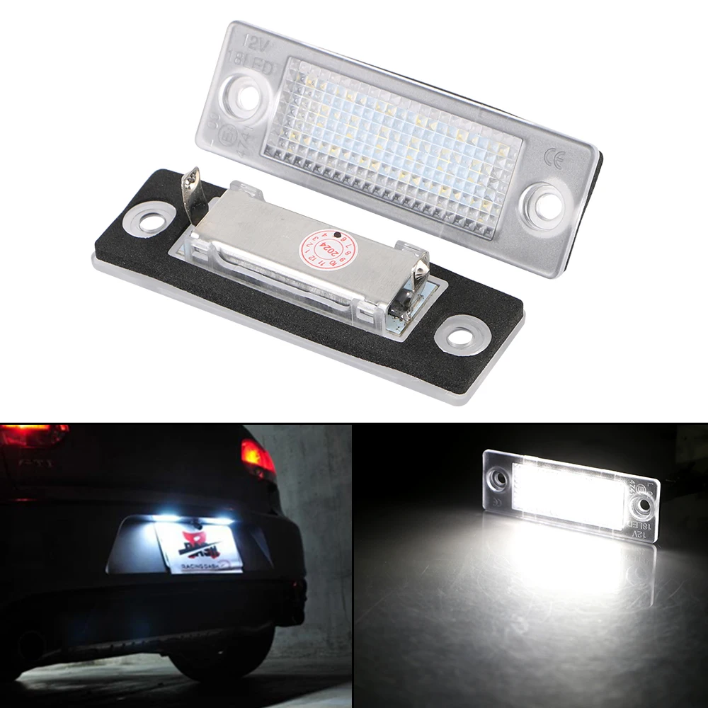 Светодиодные Фонари Номерного Знака Комплект Из 2 Предметов Со Встроенным