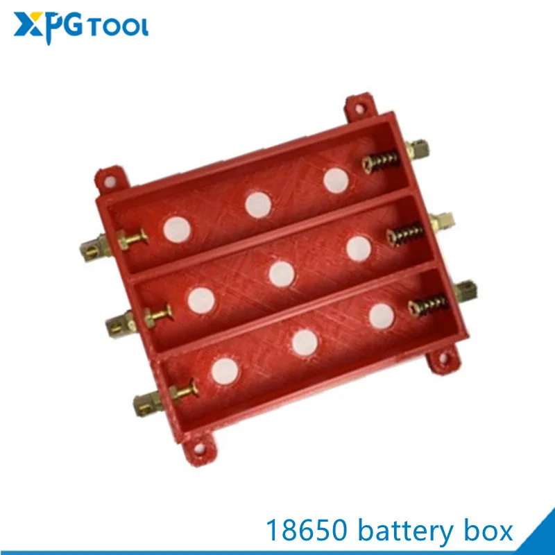

Самодельная коробка для батарей 18650 из чистой меди без сварки, литиевая батарея высокого тока параллельно в серии, чехол для батареи, держат...