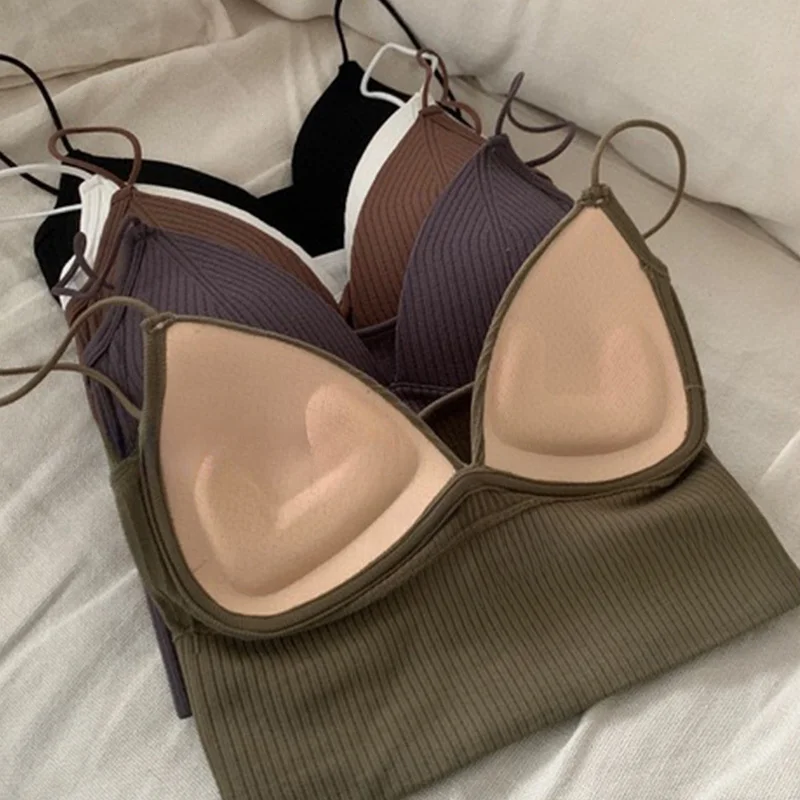 Один размер женский сексуальный эластичный бюстгальтер пуш-ап бесшовный топ