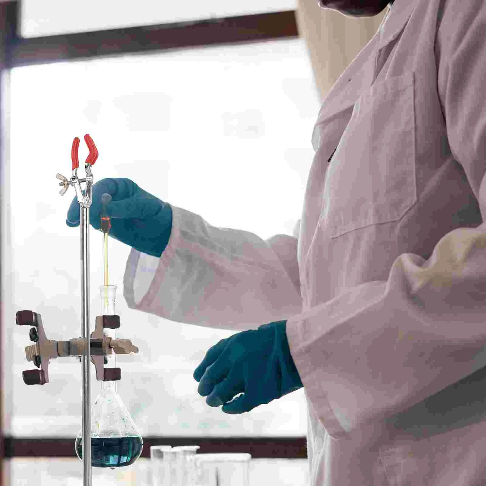 Фляжное оборудование трехкулачковый зажим кружка лабораторные принадлежности