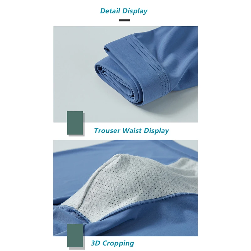 3-pack Milk Silk Printed Thin 3D Convex Bag Men's Underwear With Breathable And Refreshing Ice Silk Boxer Shorts For Men