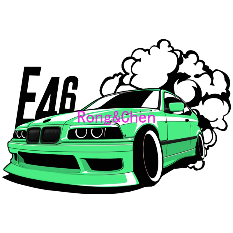 

Rongchen Trading Car Sticker Best Selling Personality E46 Drift Art Decal Anime Funny Car Decoration Accessories PVC Waterproof
