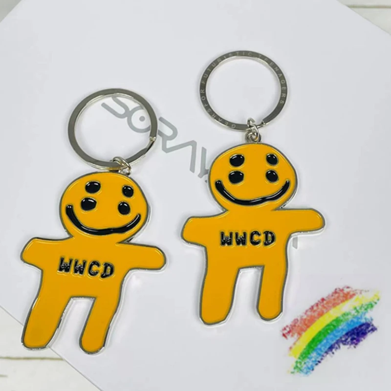 

CPFM.XYZ Key Chains Men Women Cactus CPFM Keychain Pendant