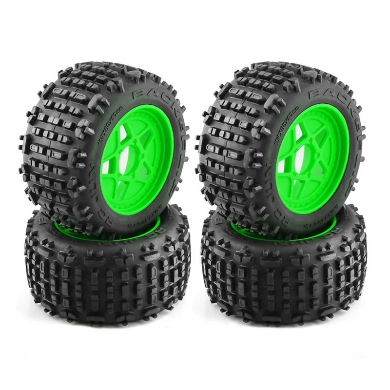 4 шт. 152 мм 1/8 1/10 для шин Monster Truck с шестигранной головкой колеса 12 14 17 саньев TRAXXAS E-Revo