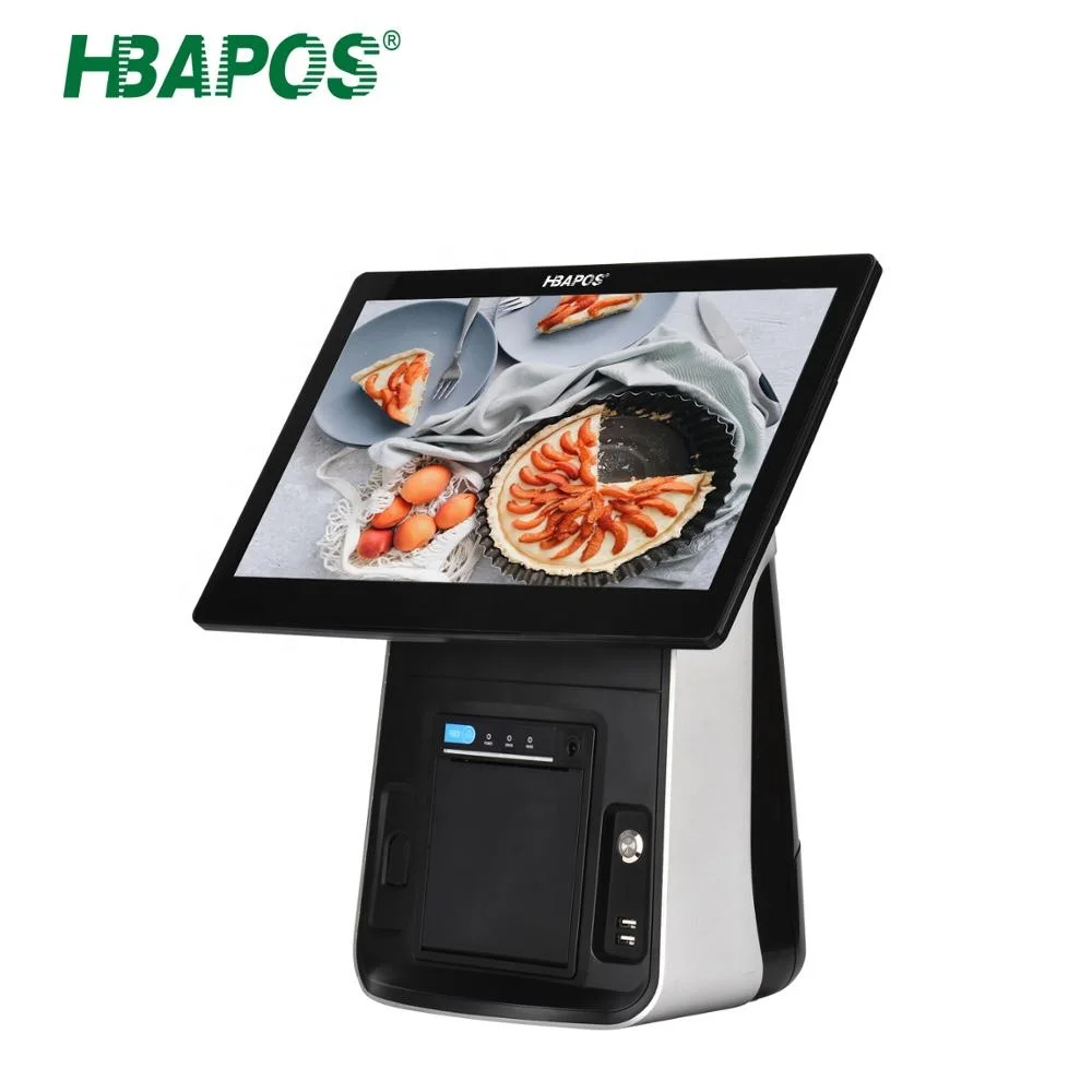 

Smart 15/15.6 Inch All in One Touch Screen Wins POS Terminal with Printer